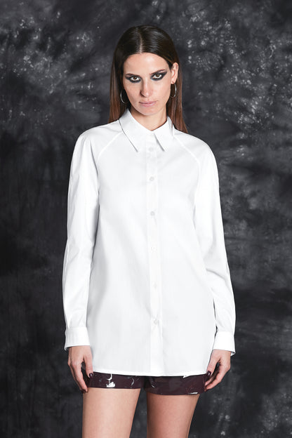 Camicia in Cotone Oversize