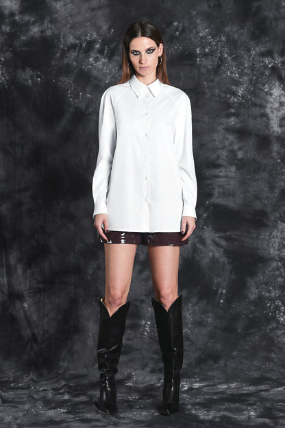 Camicia in Cotone Oversize